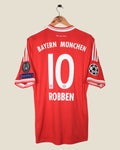 BAYERN MUNICH 2012/13 ROBBEN UCL FINAL HOME SHIRT (M) ADIDAS