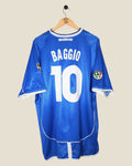 BRESCIA 2002/03 BAGGIO HOME SHIRT (L) UMBRO