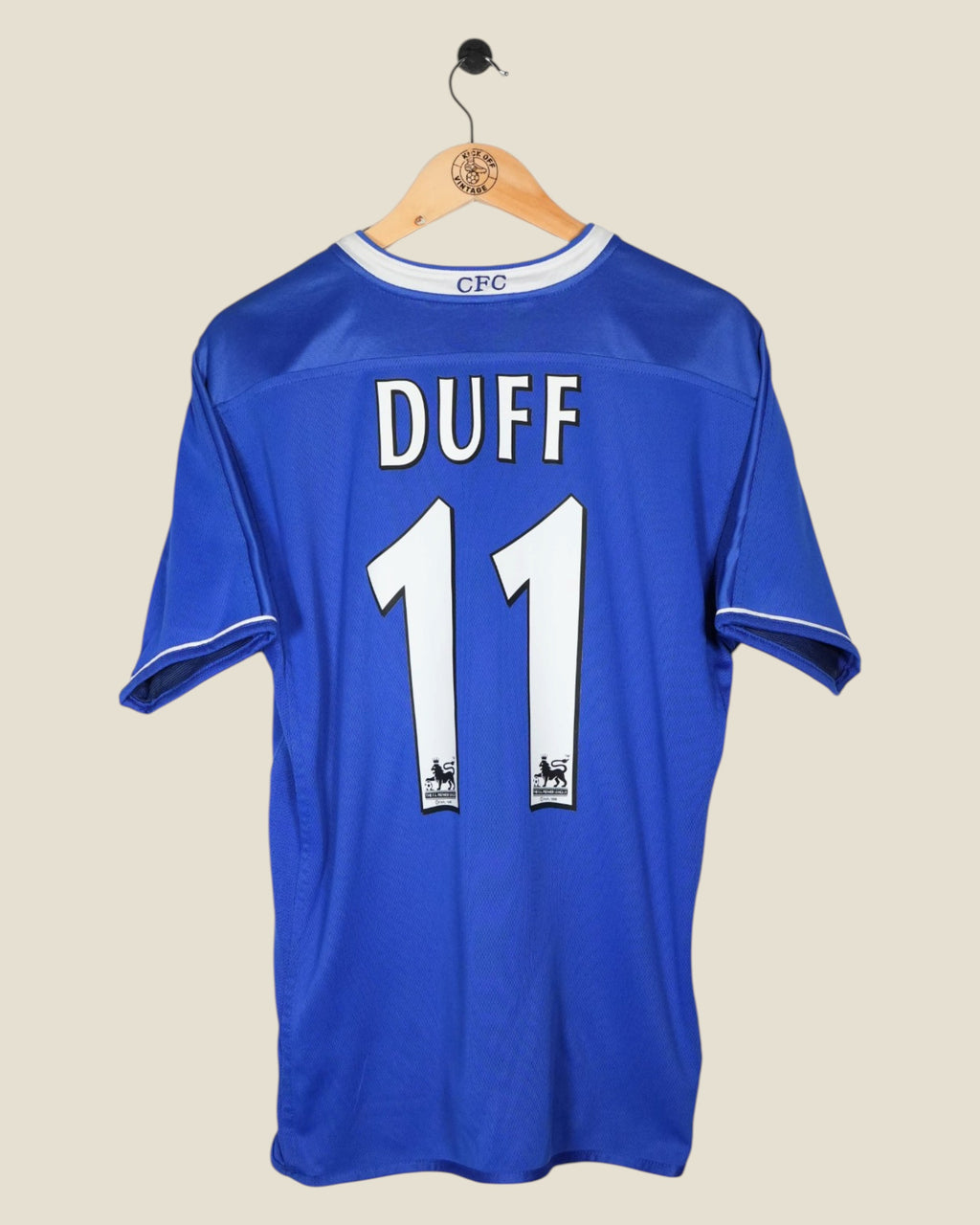 CHELSEA 2003/04 DUFF HOME SHIRT (M) UMBRO