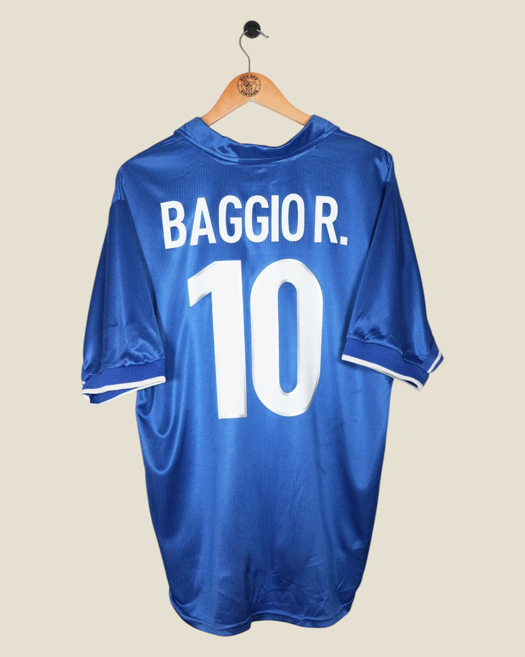 ITALY 1998 BAGGIO HOME SHIRT (L) NIKE