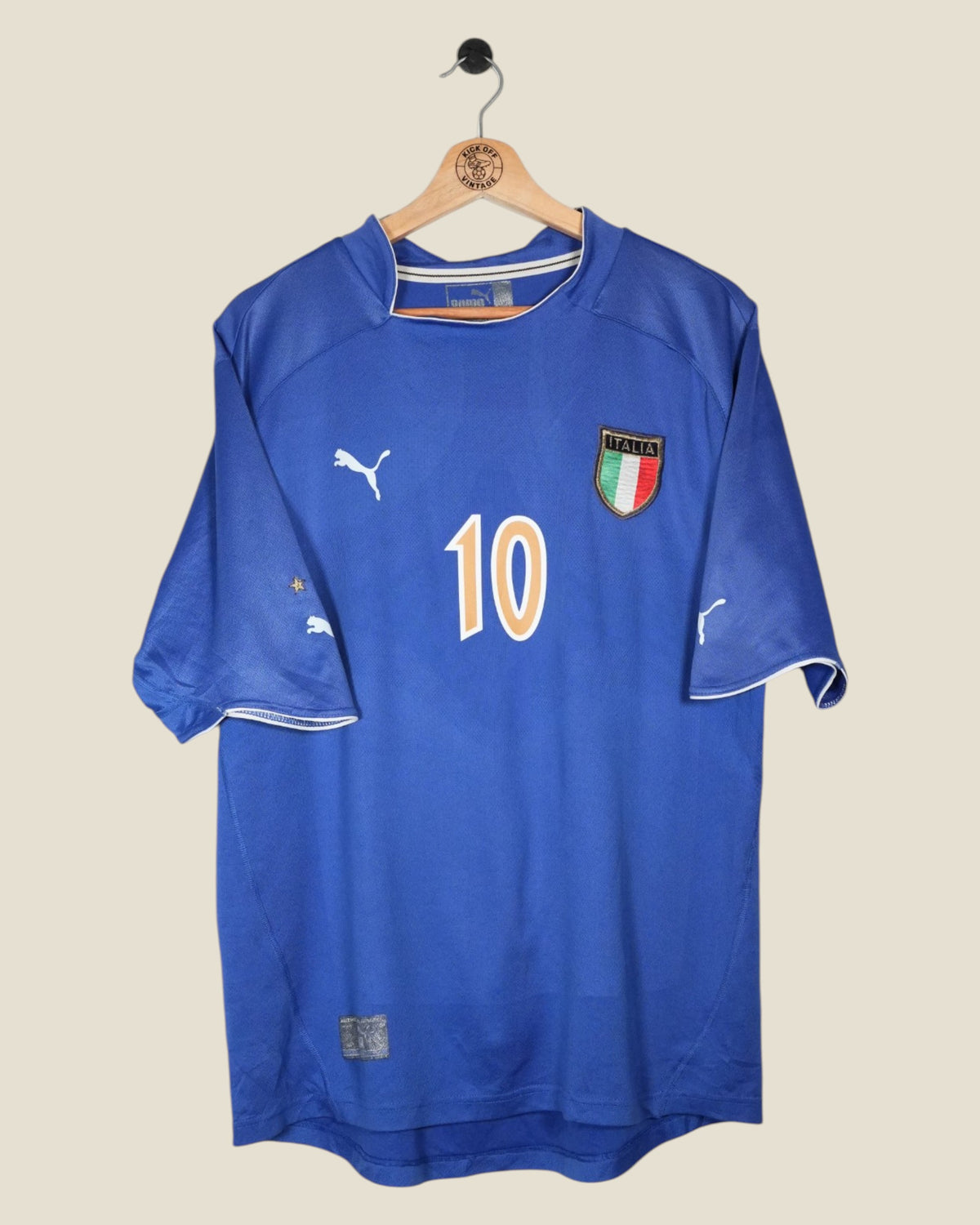 ITALY 2003 TOTTI HOME SHIRT (L) PUMA