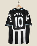 NEWCASTLE UNITED 2007/09 OWEN HOME SHIRT (XL) ADIDAS