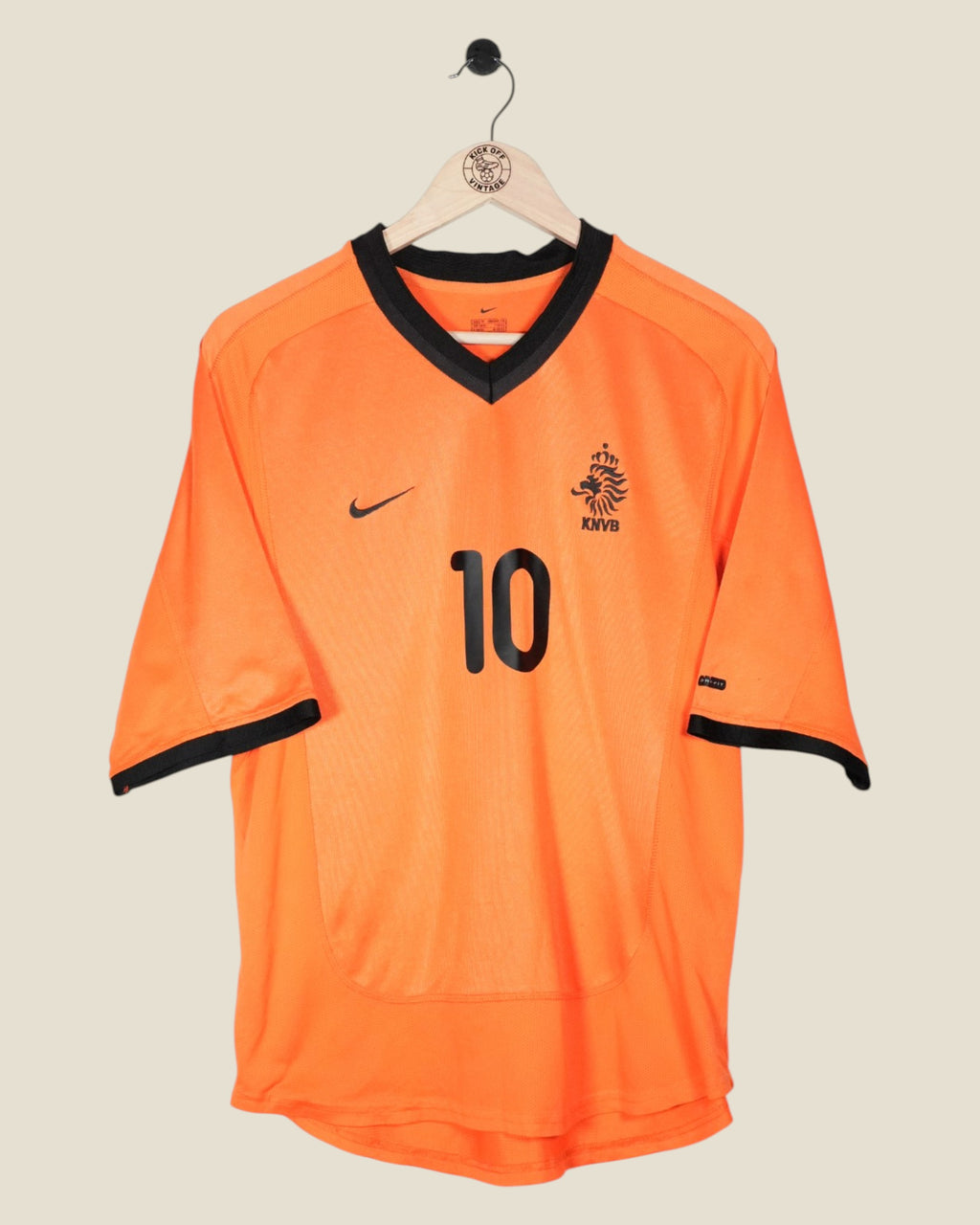 NETHERLANDS 2000 BERGKAMP HOME SHIRT (M) NIKE