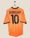 NETHERLANDS 2000 BERGKAMP HOME SHIRT (M) NIKE