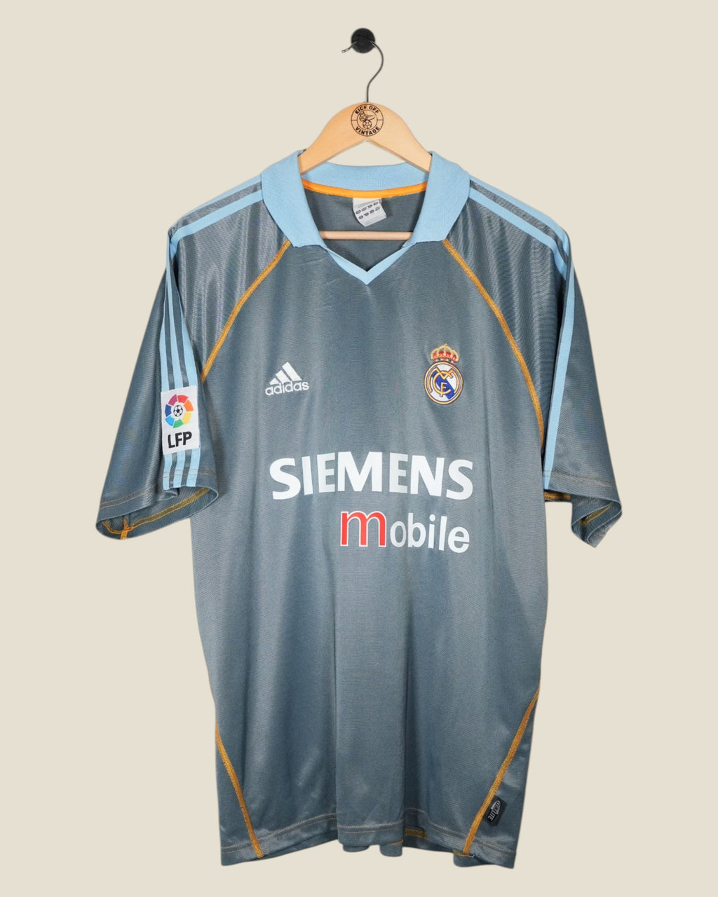 REAL MADRID 2003/04 BECKHAM THIRD SHIRT (XL) ADIDAS