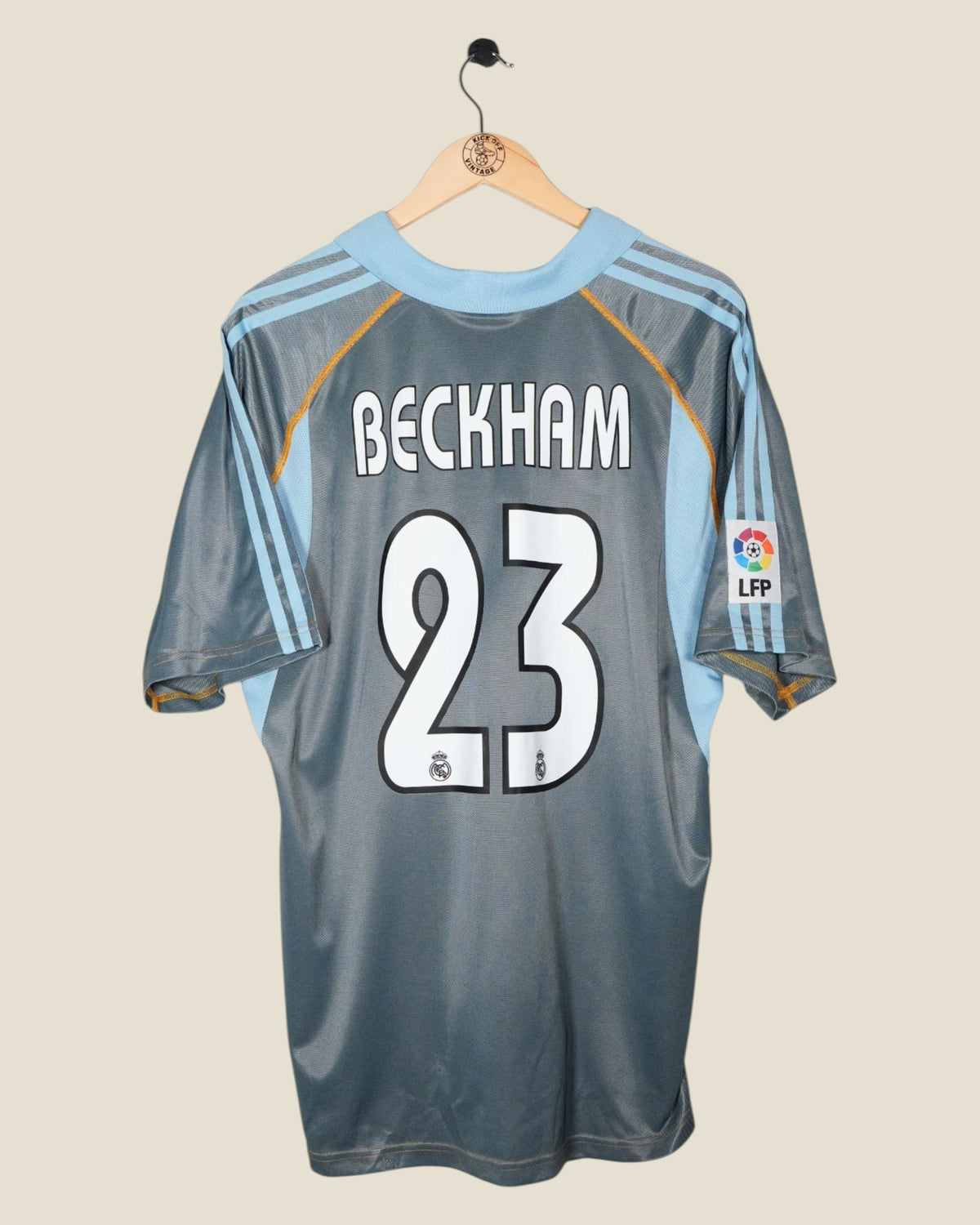 REAL MADRID 2003/04 BECKHAM THIRD SHIRT (XL) ADIDAS