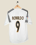 REAL MADRID 2003/04 RONALDO HOME SHIRT (M) ADIDAS