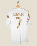 REAL MADRID 2011/12 RONALDO HOME SHIRT (M) ADIDAS
