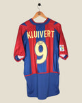 BARCELONA 2002/03 KLUIVERT HOME SHIRT (XL) NIKE
