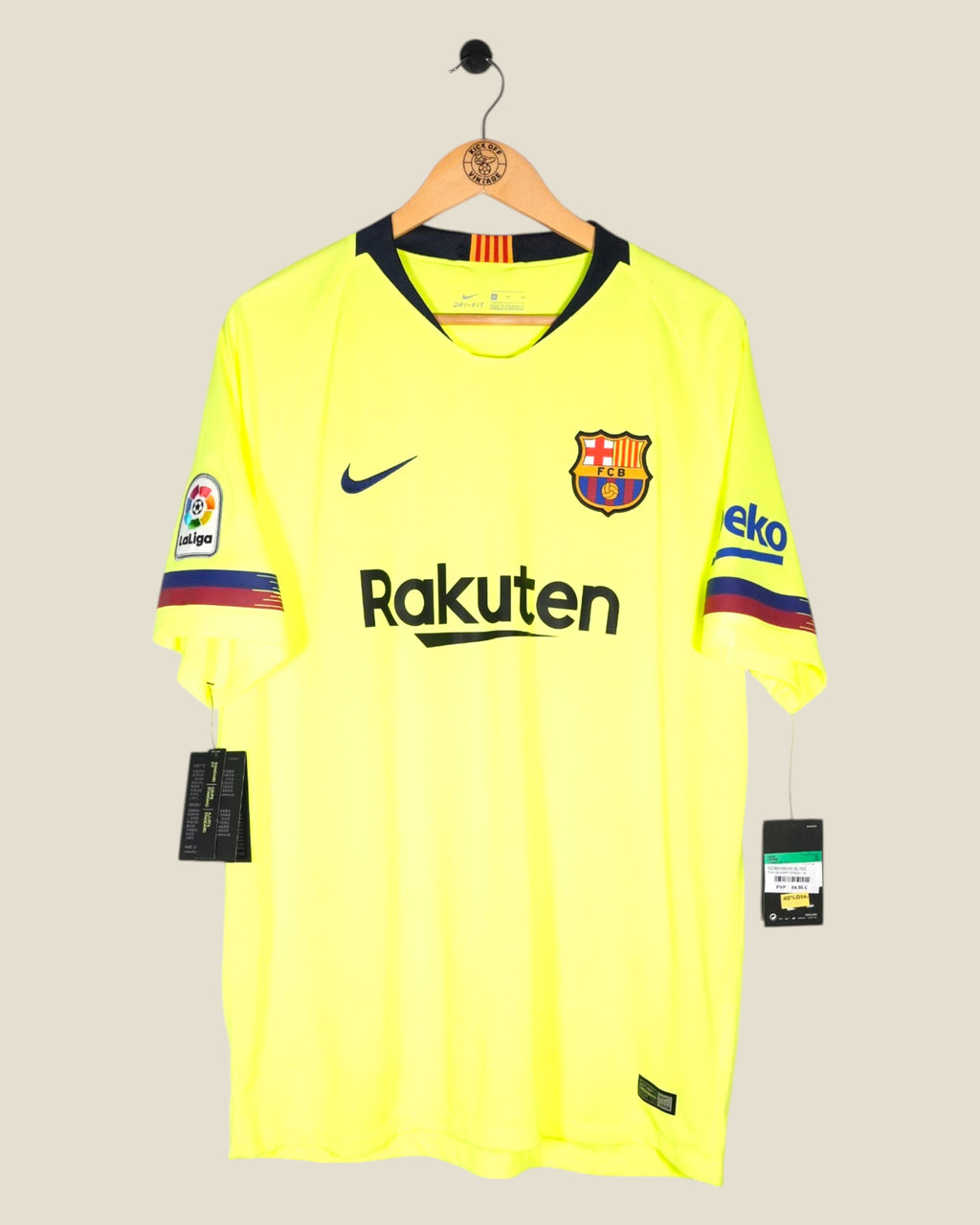 BARCELONA 2018/19 MESSI AWAY SHIRT BNWT (XL) NIKE