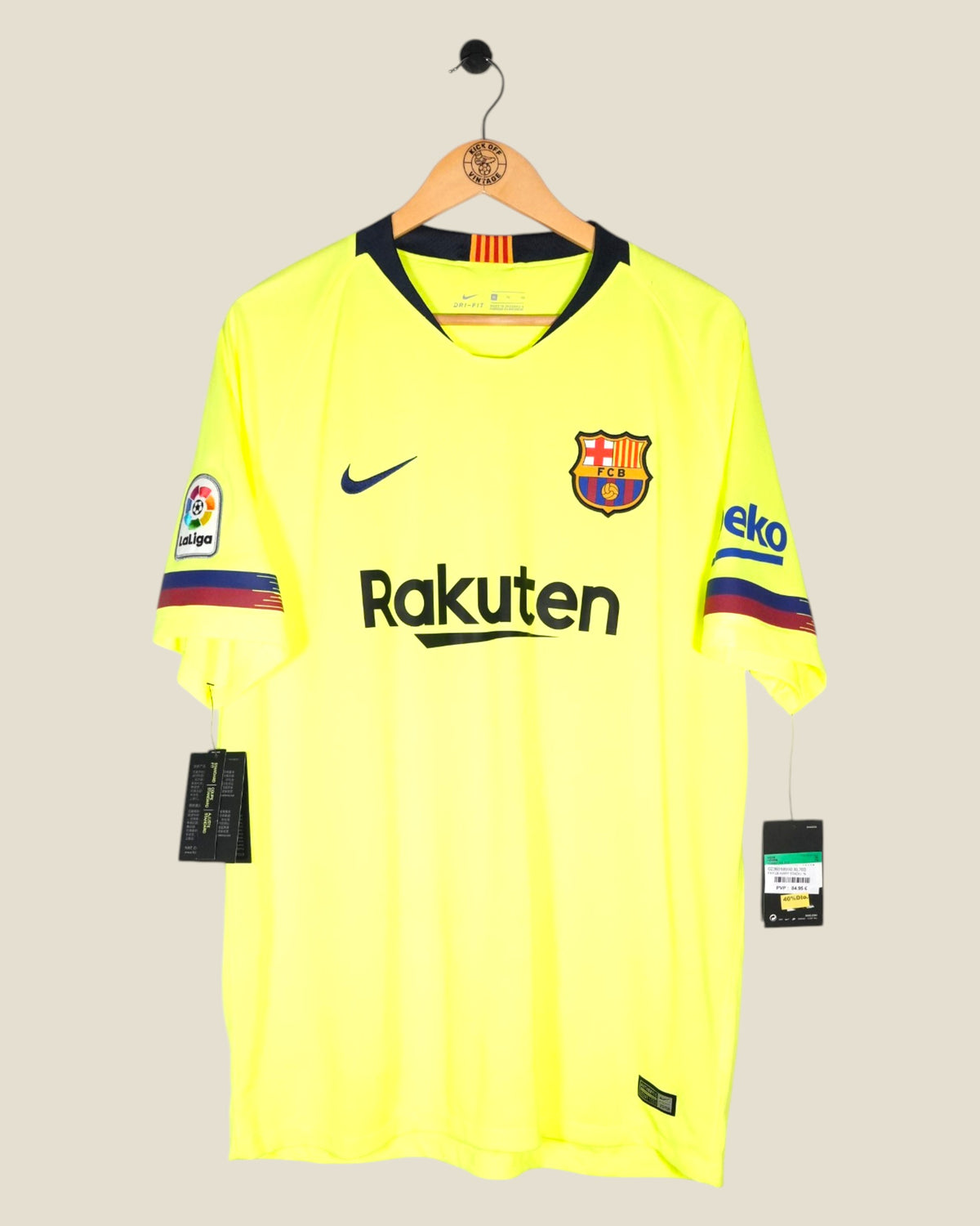 BARCELONA 2018/19 MESSI AWAY SHIRT BNWT (XL) NIKE