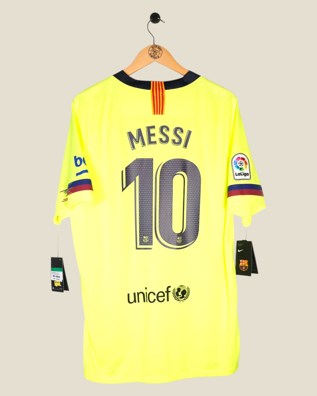 BARCELONA 2018/19 MESSI AWAY SHIRT BNWT (XL) NIKE