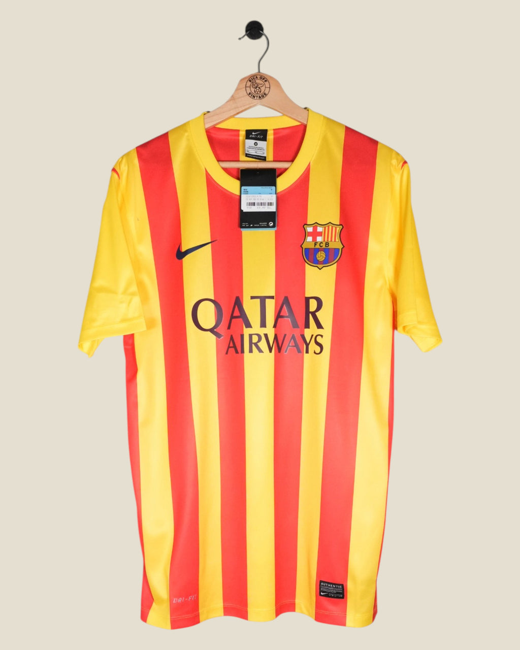 BARCELONA 2013/14 MESSI AWAY SHIRT BNWT (M) NIKE