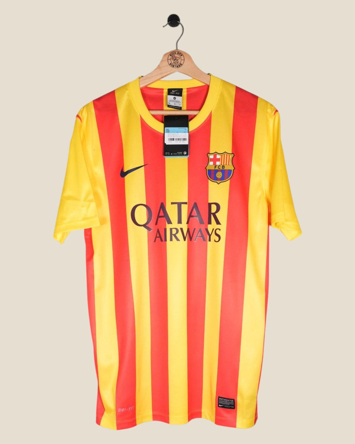 BARCELONA 2013/14 MESSI AWAY SHIRT BNWT (M) NIKE