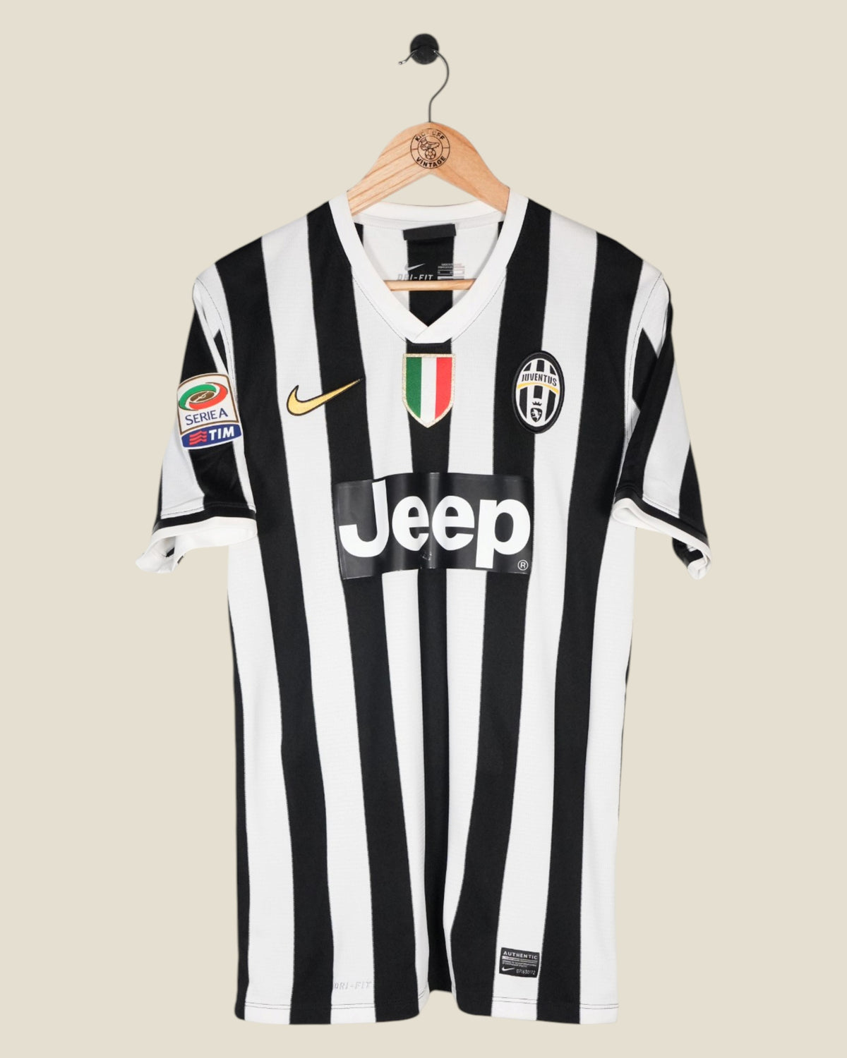 JUVENTUS 2013/14 TEVEZ HOME SHIRT (M) NIKE