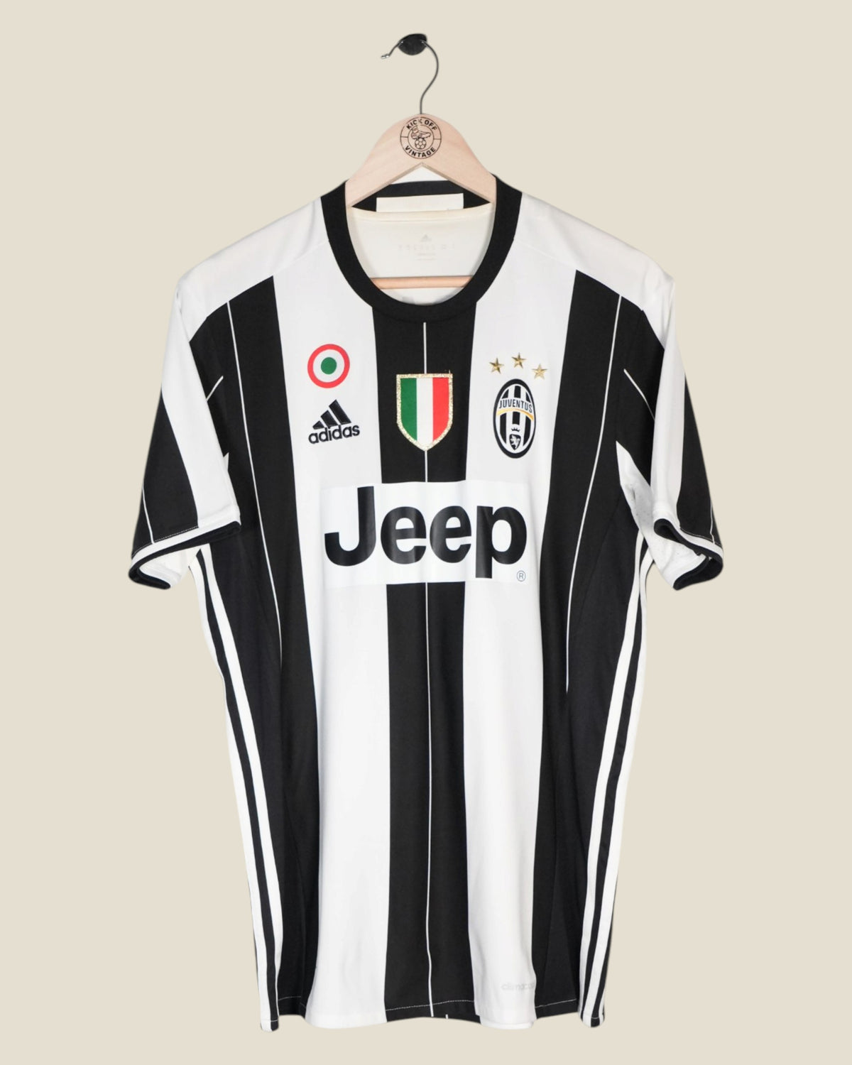 JUVENTUS 2016/17 DYBALA HOME SHIRT (M) ADIDAS
