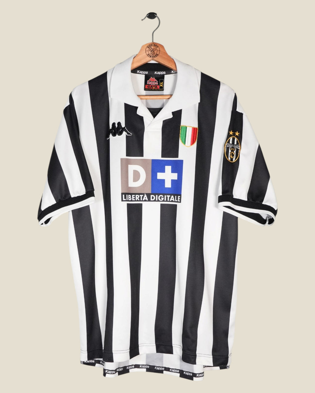 JUVENTUS 1998/99 HENRY HOME SHIRT (XL) KAPPA