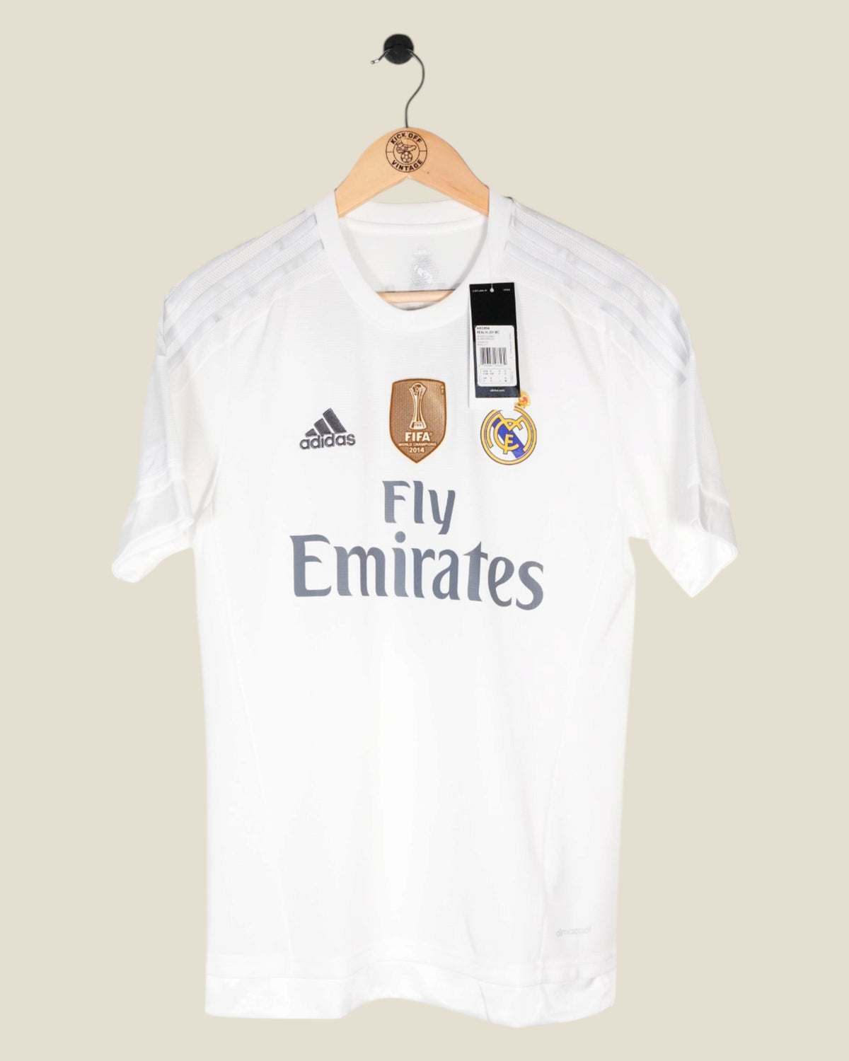 REAL MADRID 2015/16 RONALDO HOME SHIRT BNWT (S) ADIDAS