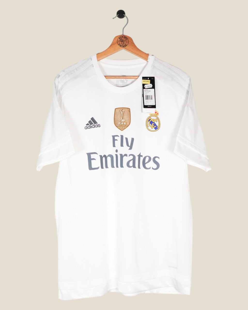 REAL MADRID 2015/16 RONALDO HOME SHIRT BNWT (L) ADIDAS