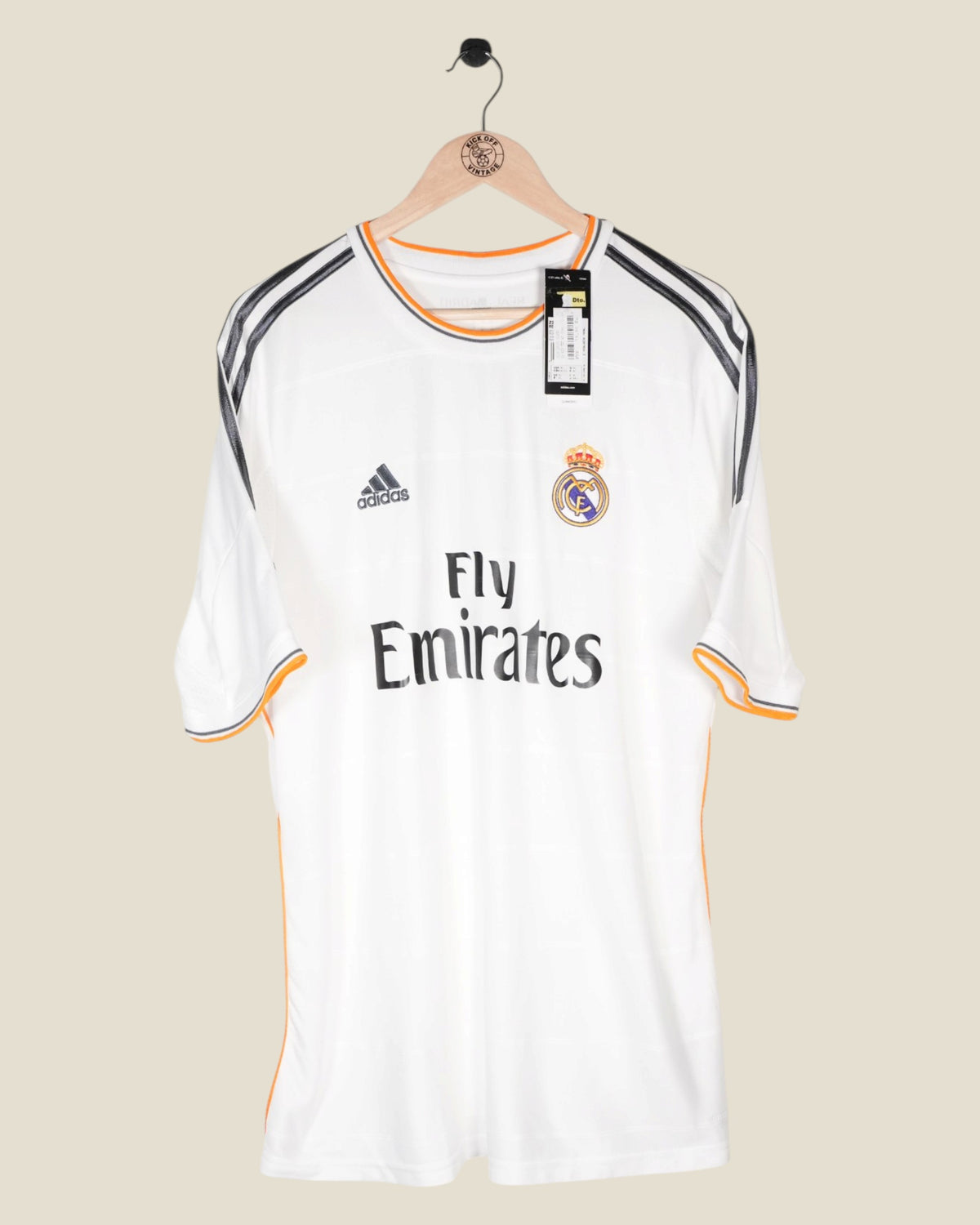 REAL MADRID 2013/14 RONALDO HOME SHIRT BNWT (XL) ADIDAS