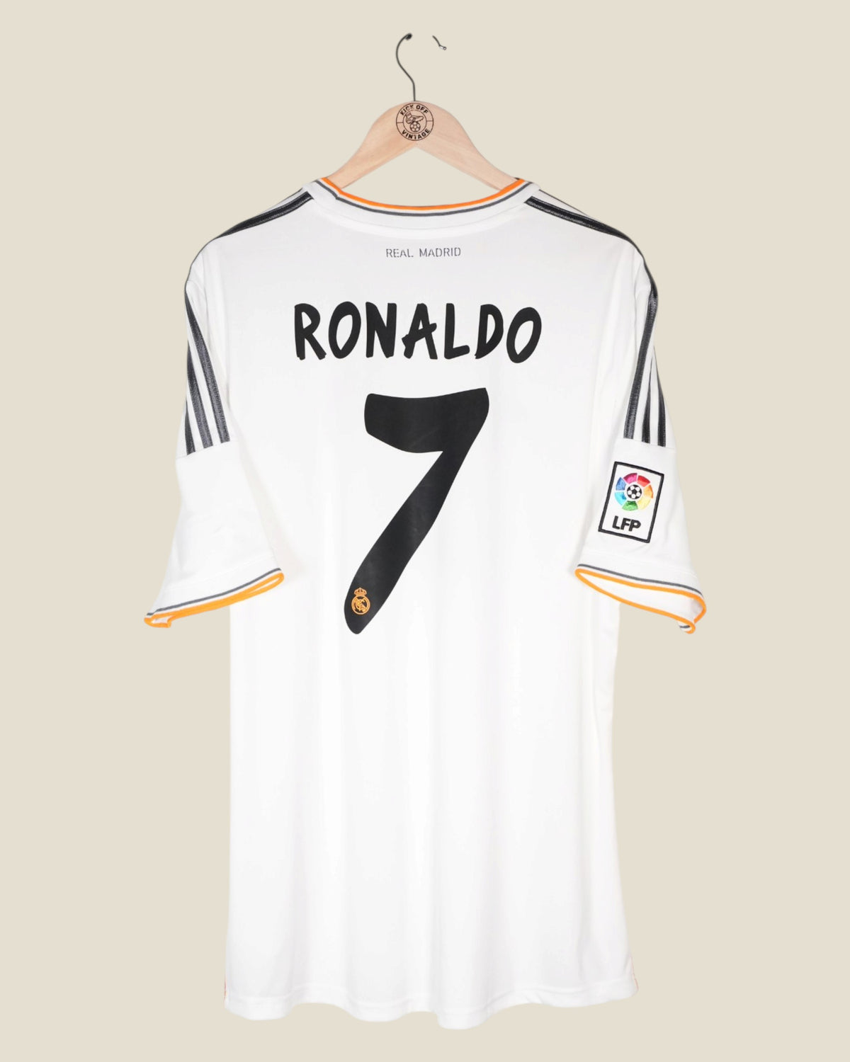 REAL MADRID 2013/14 RONALDO HOME SHIRT BNWT (XL) ADIDAS
