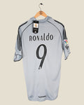 REAL MADRID 2005/06 RONALDO THIRD SHIRT BNWT (S) ADIDAS