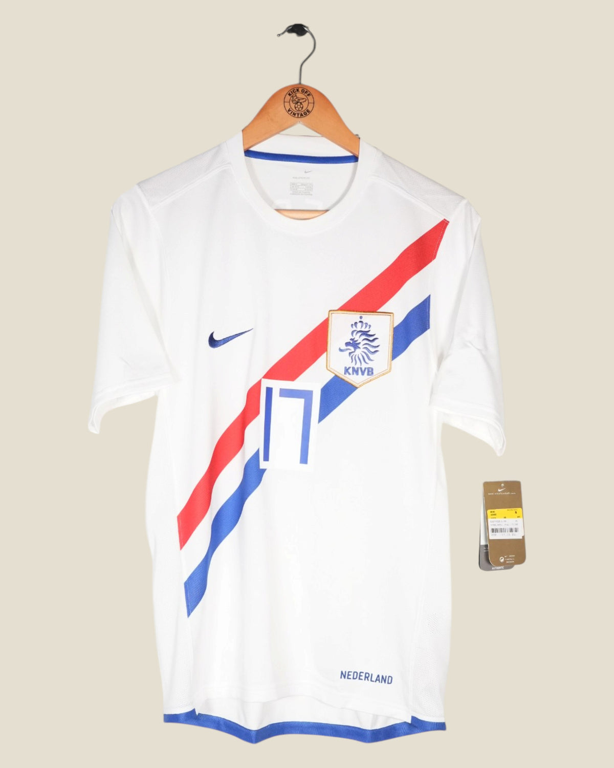 NETHERLANDS 2006 VAN PERSIE AWAY SHIRT BNWT (S) NIKE