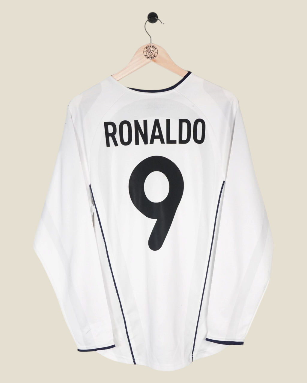 INTER MILAN 2001/02 RONALDO AWAY SHIRT L/S (S) NIKE