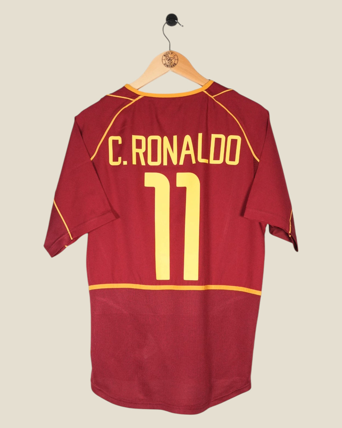 PORTUGAL 2002 RONALDO HOME SHIRT (S) NIKE