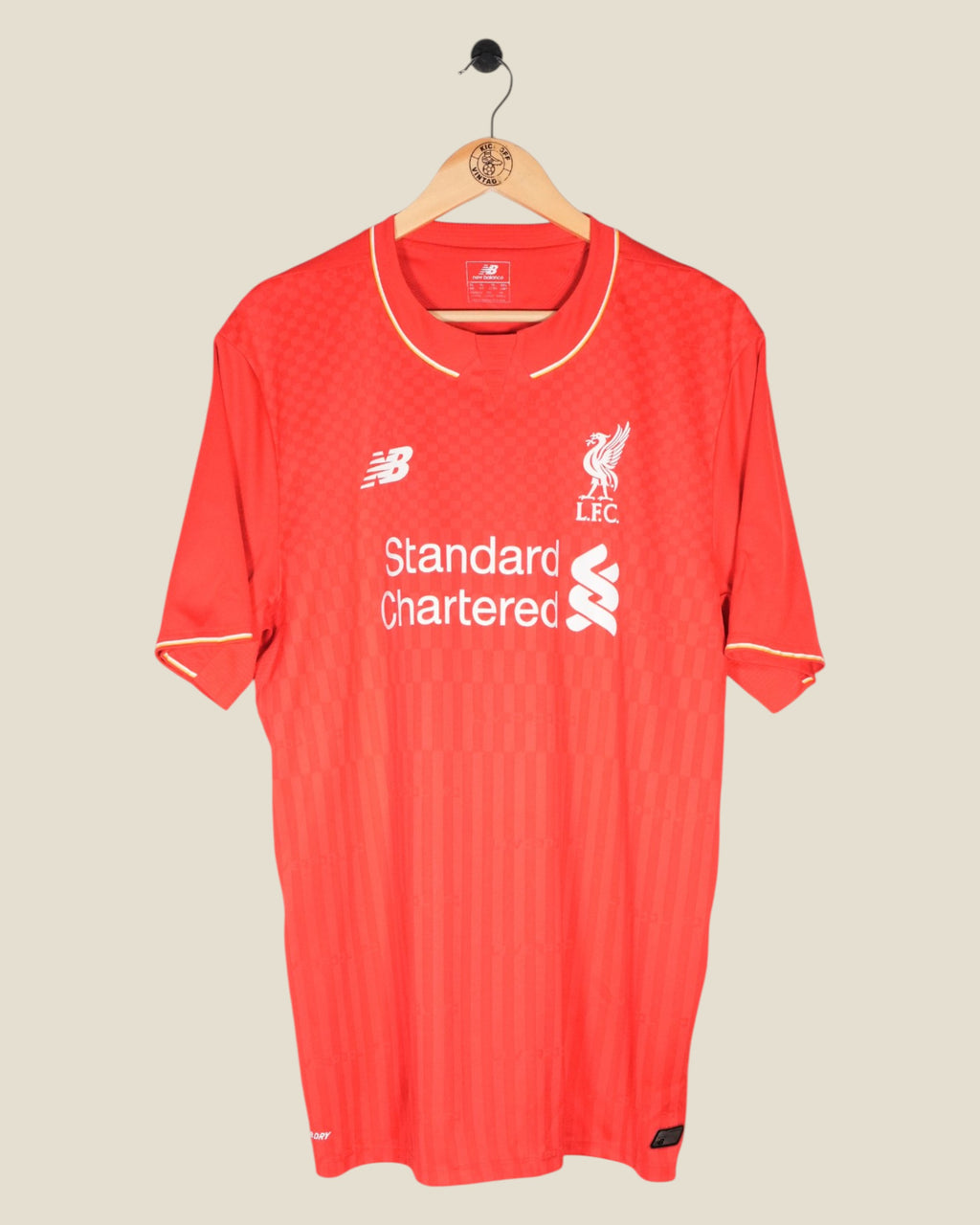 LIVERPOOL 2015/16 FIRMINO HOME SHIRT (XL) NEW BALANCE