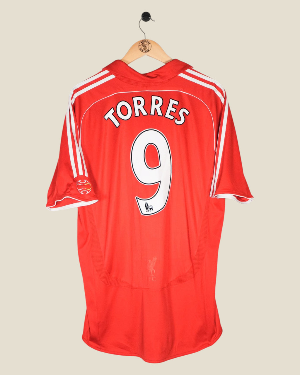 LIVERPOOL 2006/08 TORRES HOME SHIRT (XL) ADIDAS