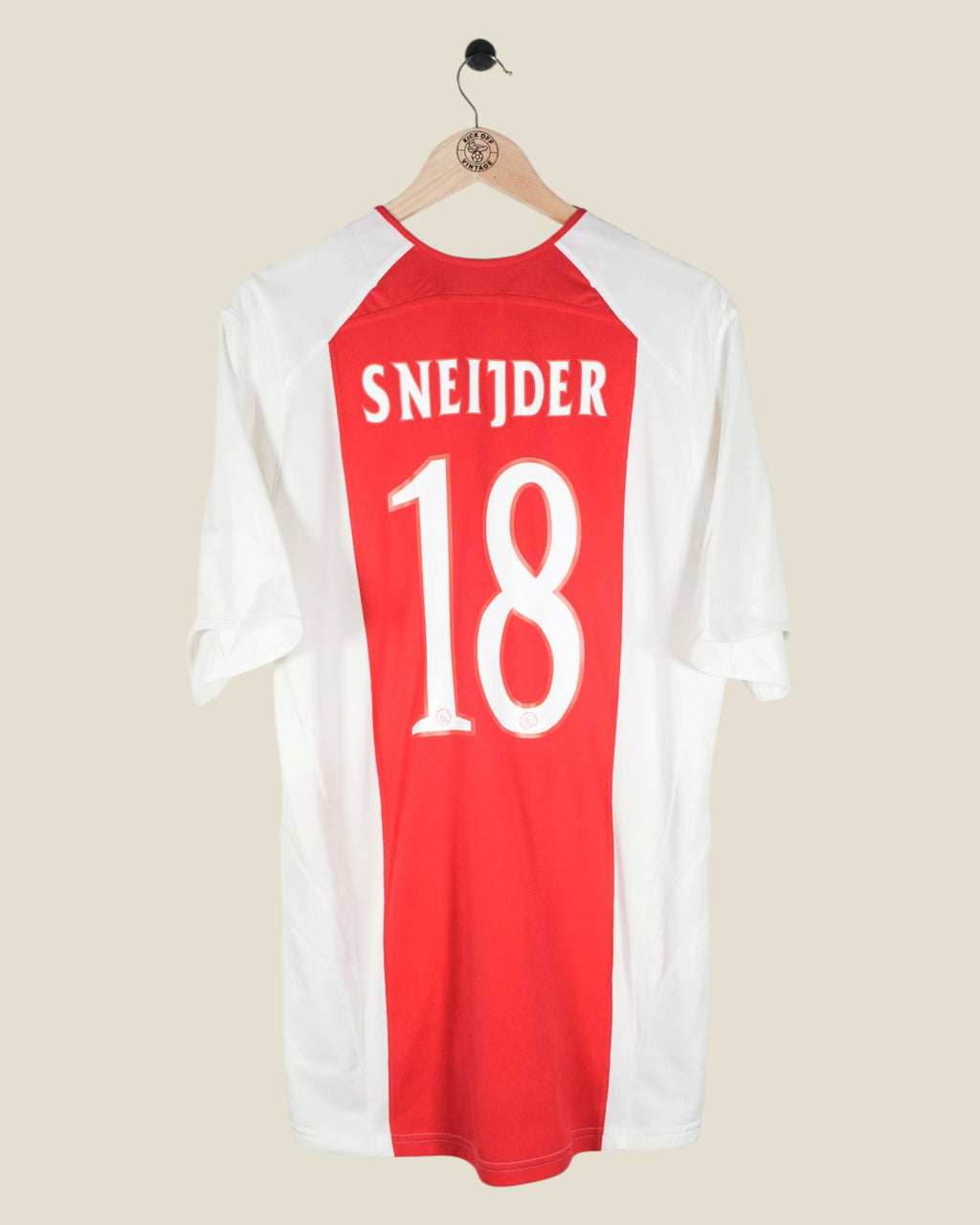 AJAX 2005/06 SNEIJDER HOME SHIRT (L) ADIDAS
