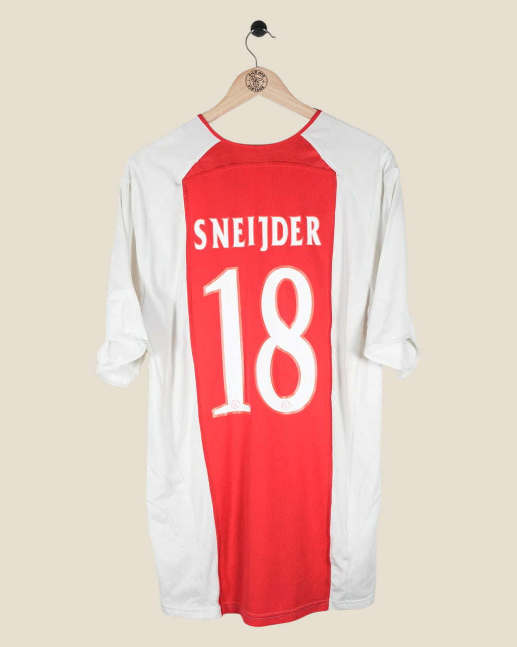 AJAX 2005/06 SNEIJDER HOME SHIRT (XL) ADIDAS