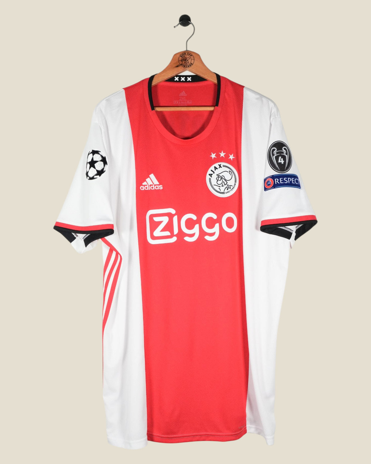 AJAX 2019/20 MARTINEZ UCL HOME SHIRT (XXL) ADIDAS