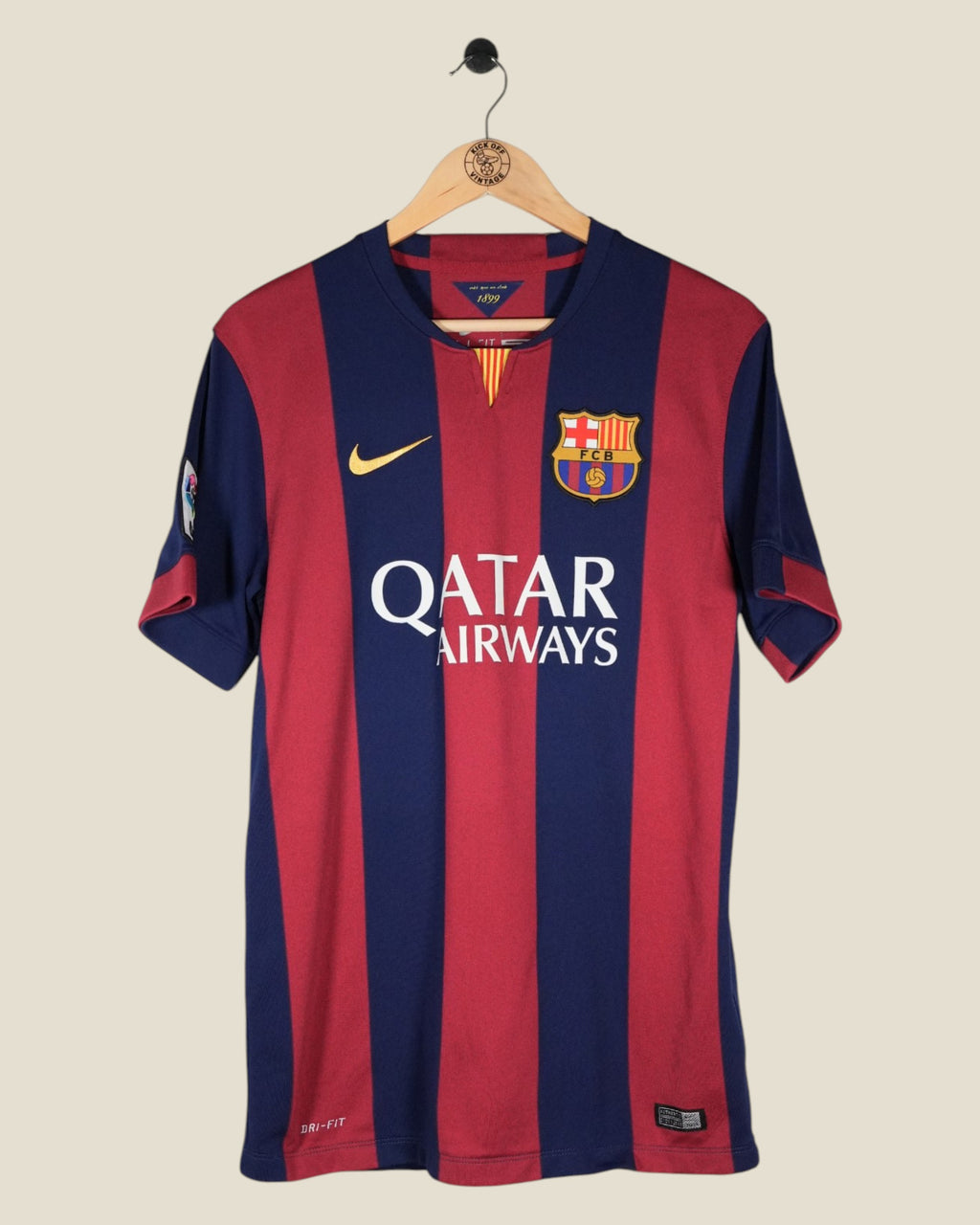 BARCELONA 2014/15 MESSI HOME SHIRT (M) NIKE