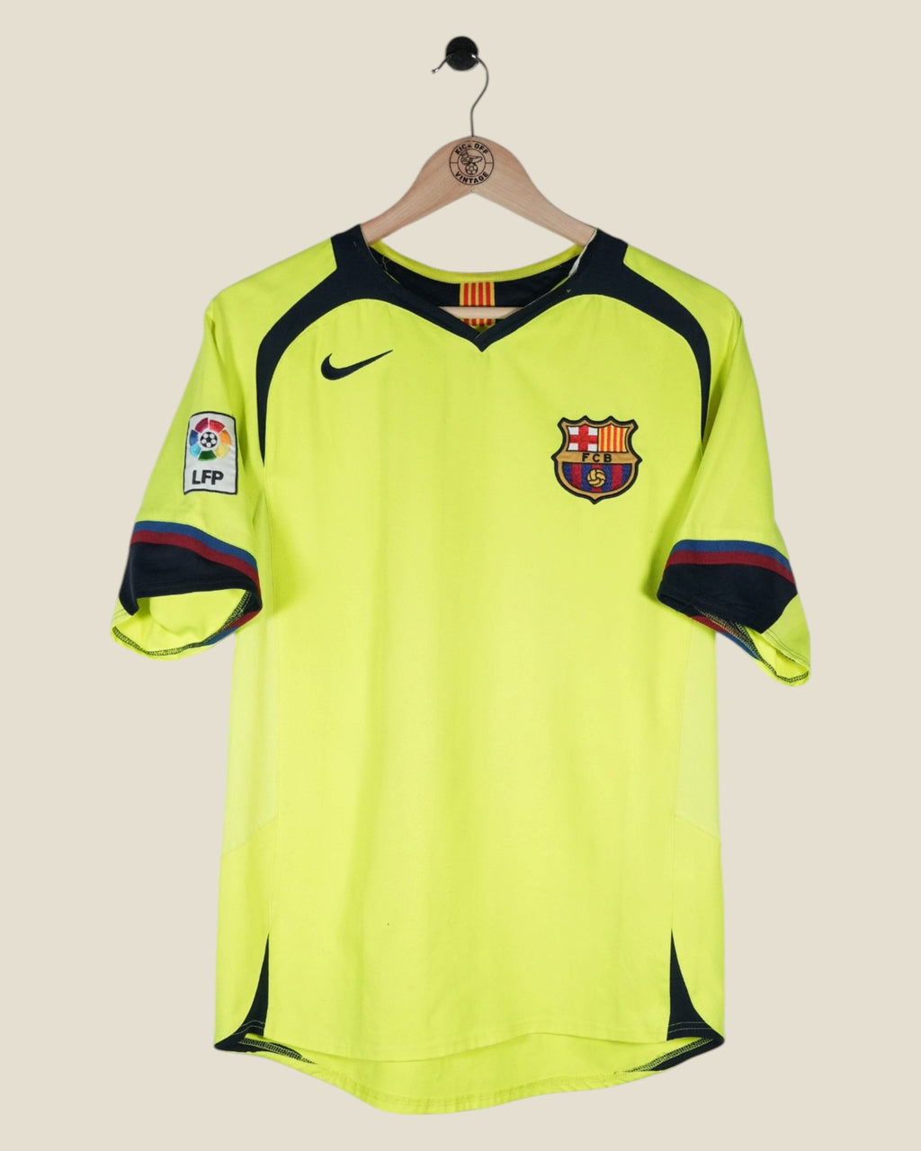 BARCELONA 2005/06 MESSI AWAY SHIRT (S) NIKE