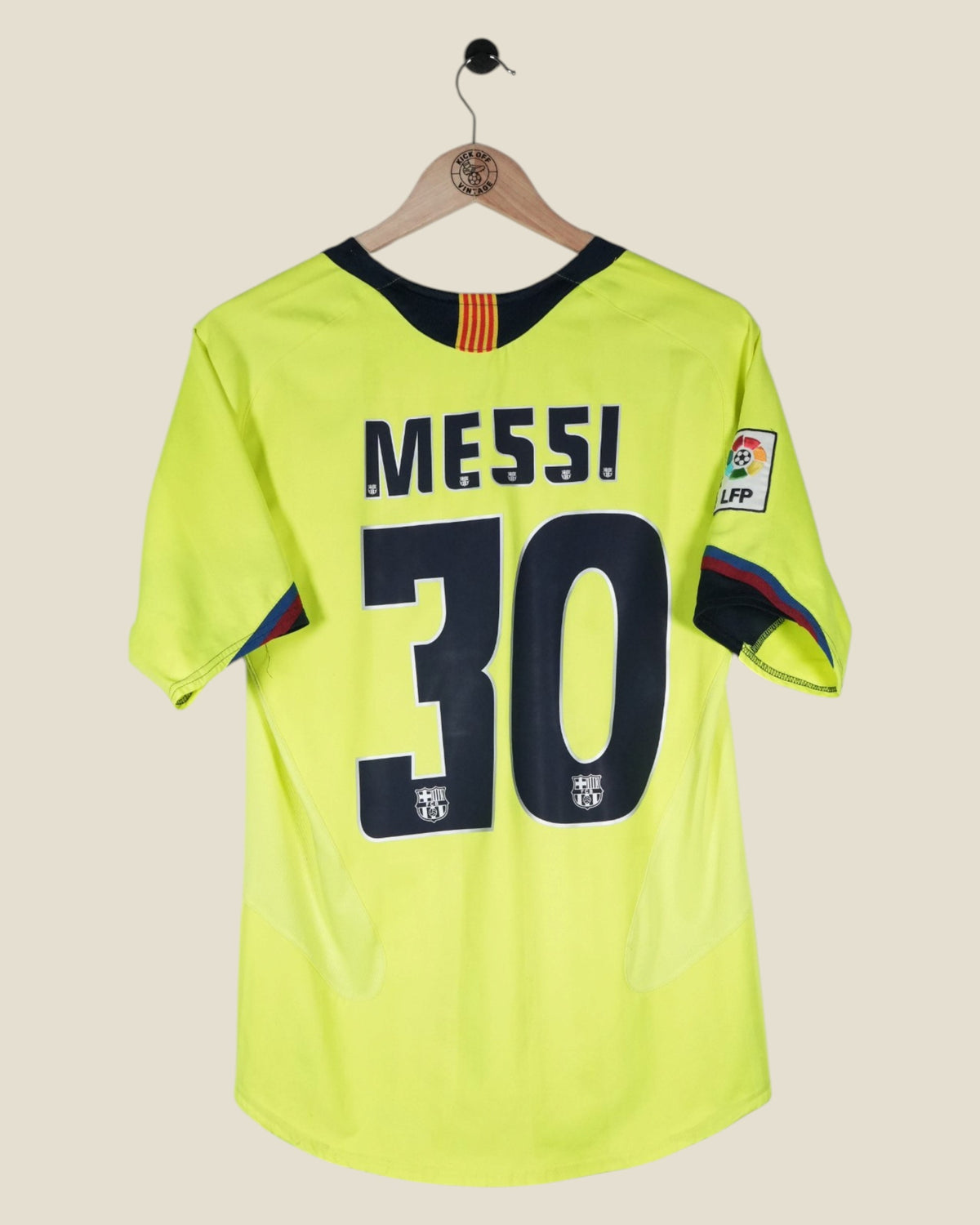 BARCELONA 2005/06 MESSI AWAY SHIRT (S) NIKE