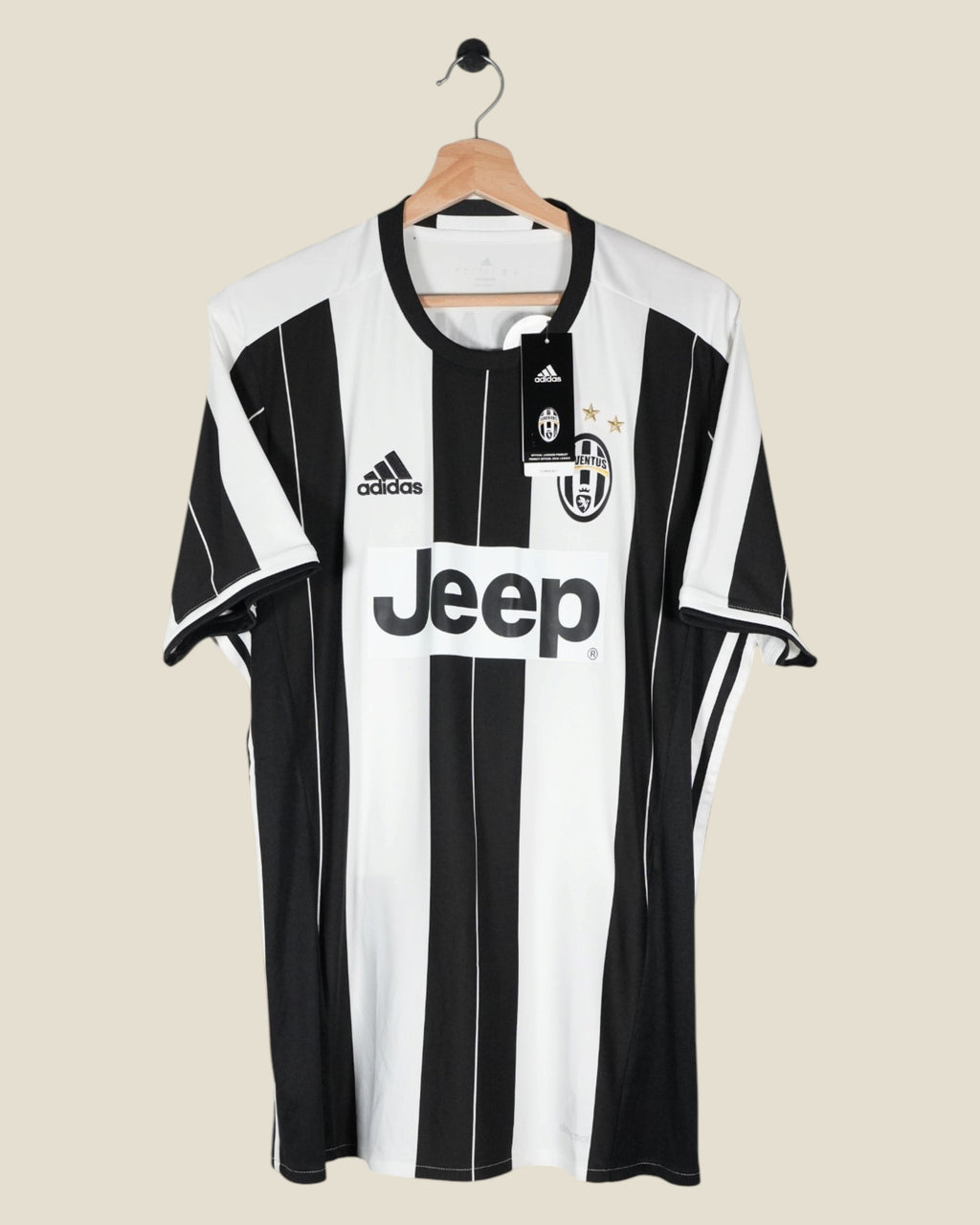 JUVENTUS 2016/17 DYBALA HOME SHIRT BNWT (L) ADIDAS