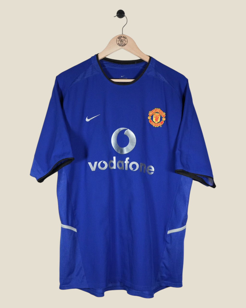 MANCHESTER UNITED 2002/03 VAN NISTELROOY THIRD SHIRT (L) NIKE