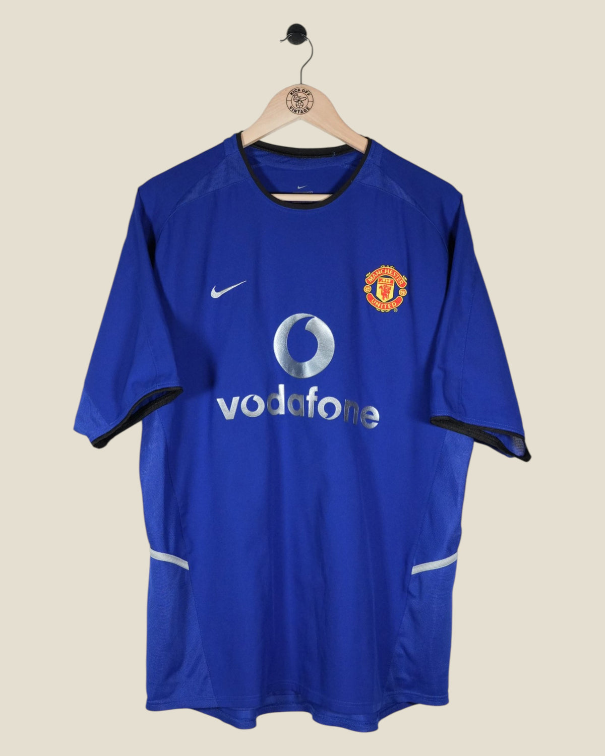 MANCHESTER UNITED 2002/03 VAN NISTELROOY THIRD SHIRT (L) NIKE