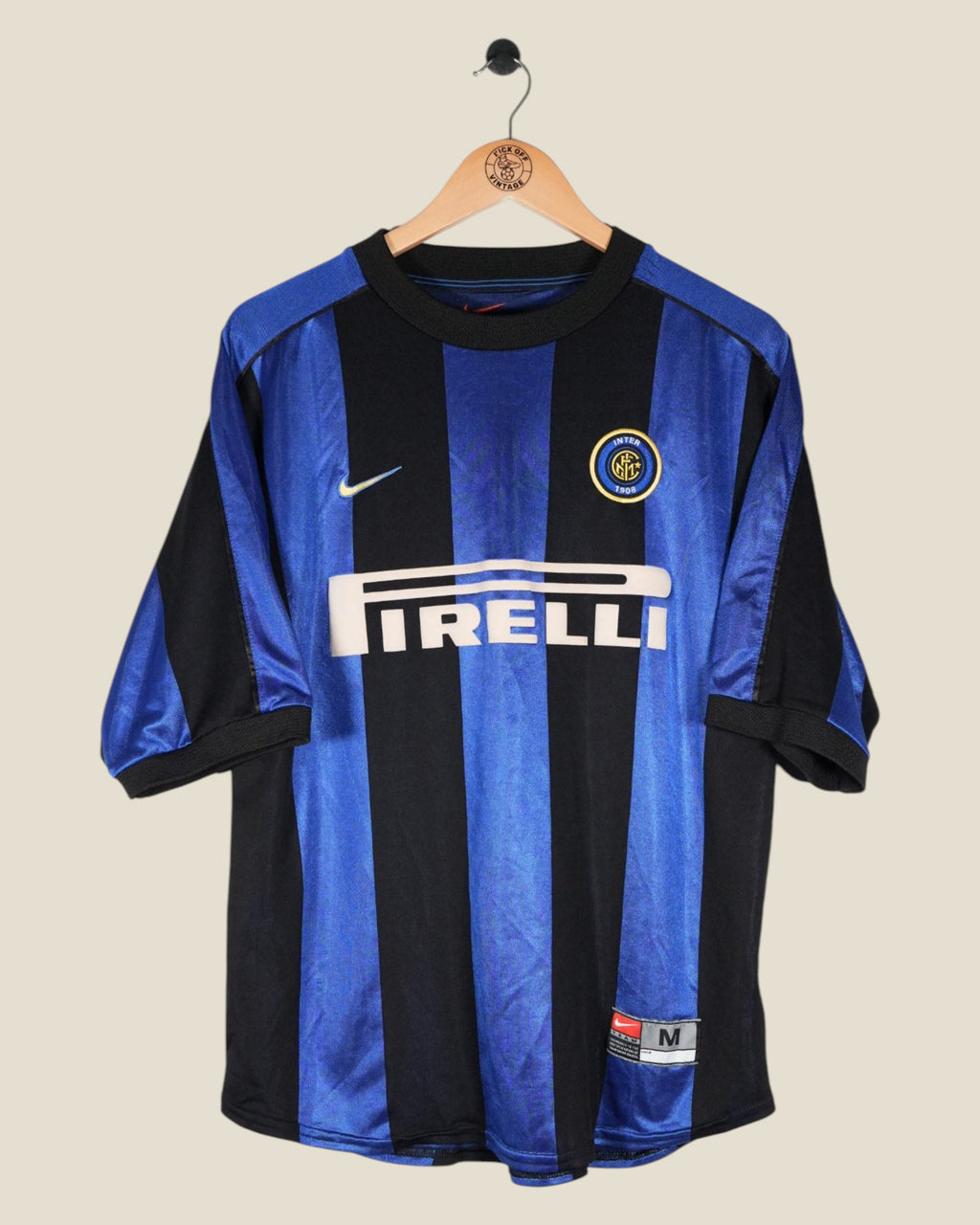 INTER MILAN 1999/00 RONALDO HOME SHIRT (M) NIKE