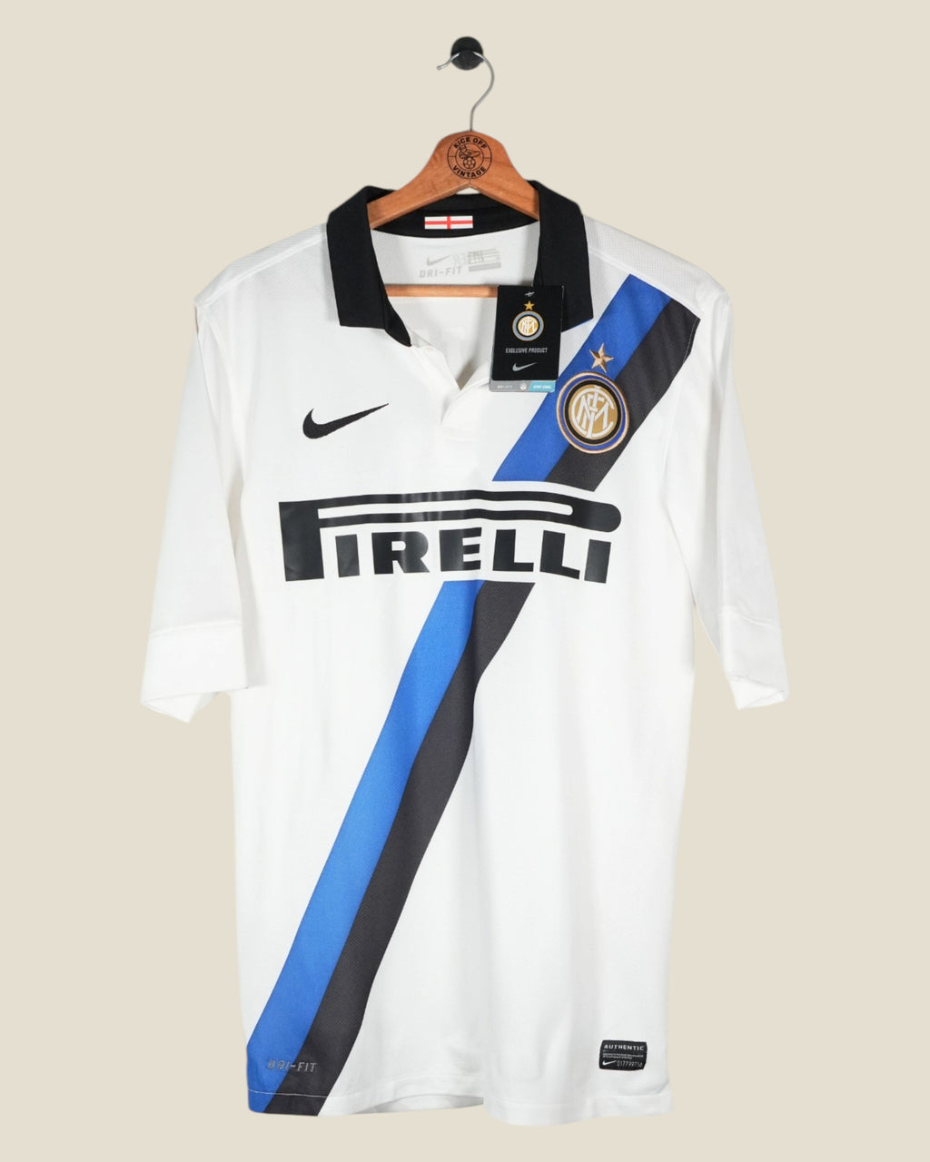 INTER MILAN 2011/12 MILITO AWAY SHIRT BNWT (S) NIKE