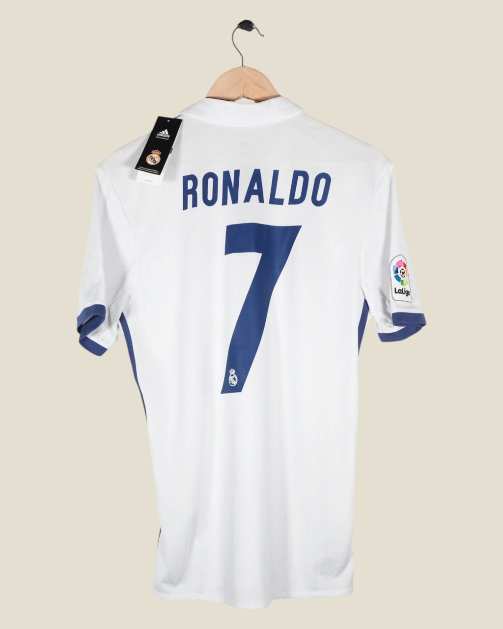 REAL MADRID 2016/17 RONALDO HOME SHIRT BNWT (S) ADIDAS