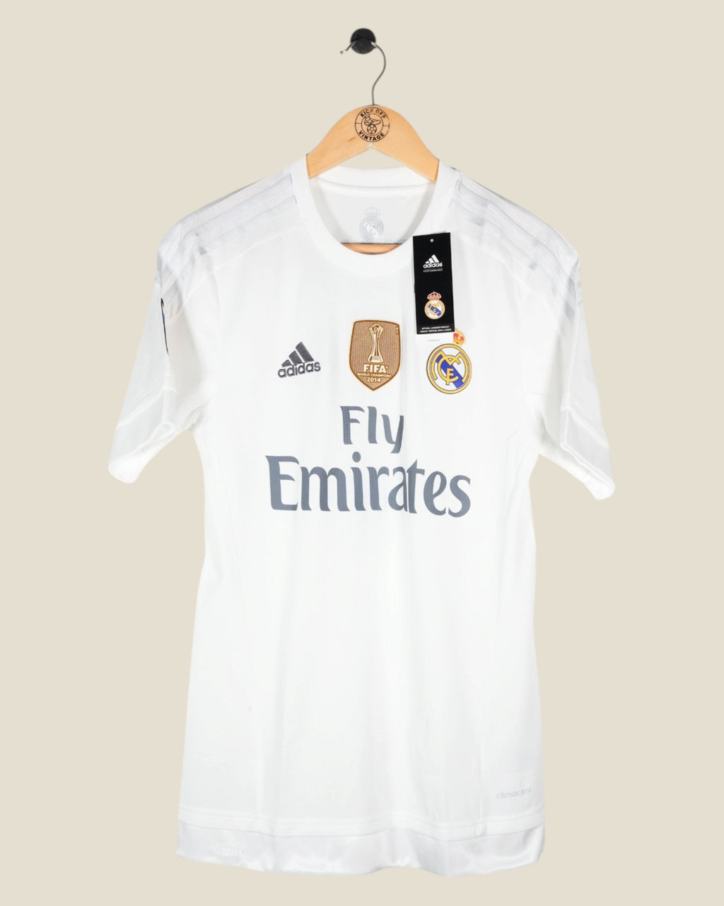 REAL MADRID 2015/16 RONALDO HOME SHIRT BNWT (S) ADIDAS