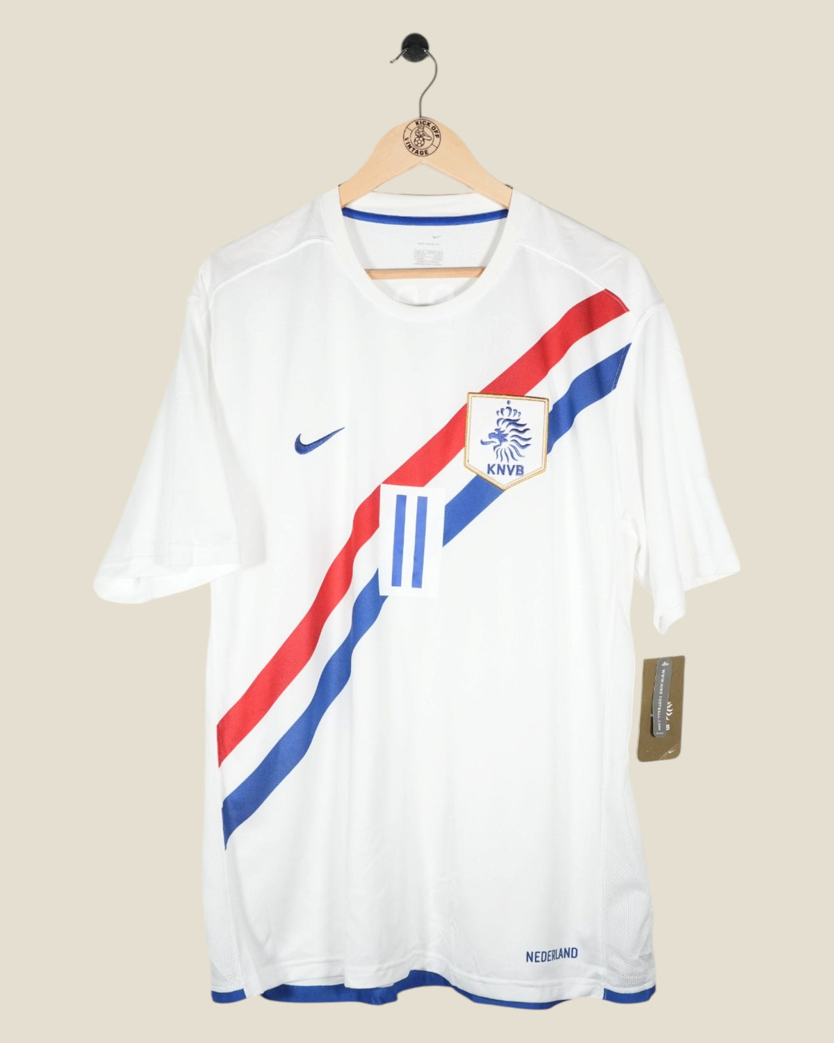 NETHERLANDS 2006 ROBBEN AWAY SHIRT BNWT (XL) NIKE