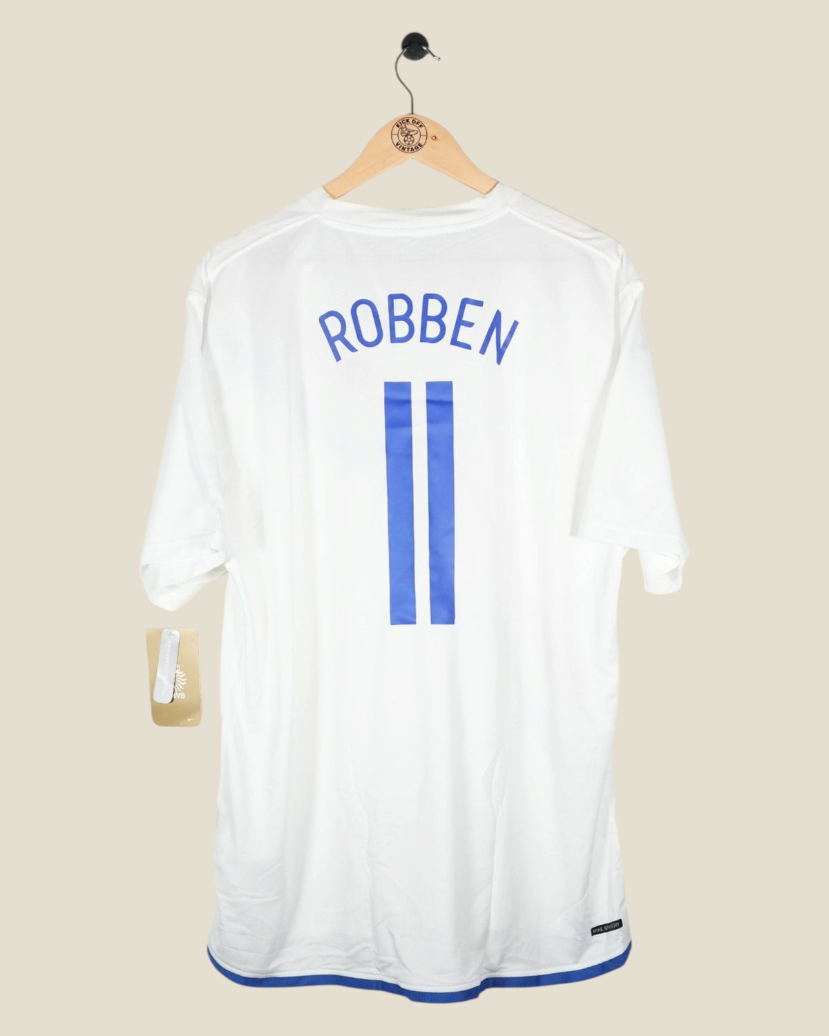 NETHERLANDS 2006 ROBBEN AWAY SHIRT BNWT (XL) NIKE