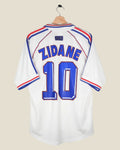 FRANCE 1998 ZIDANE AWAY SHIRT (M) ADIDAS