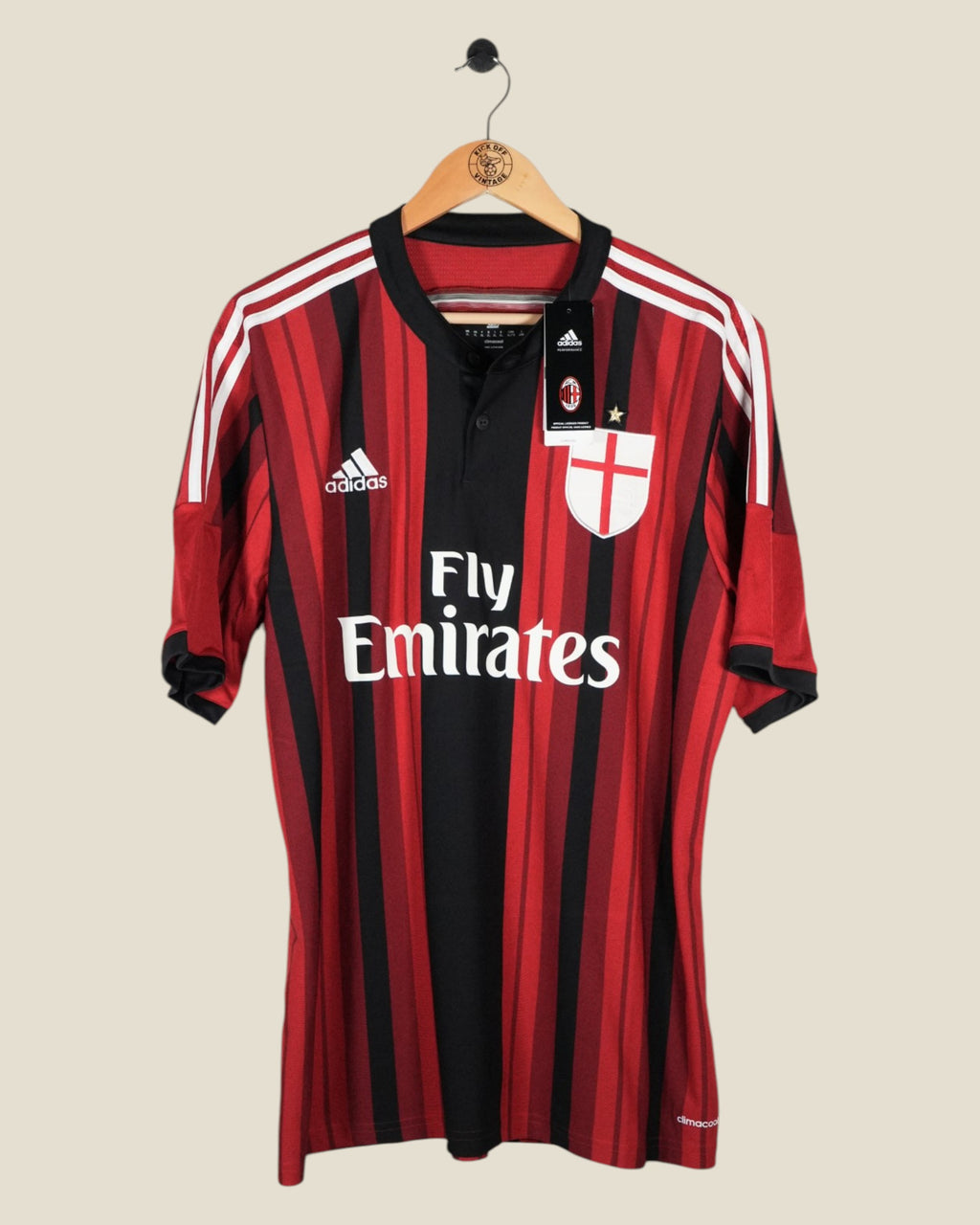 AC MILAN 2014/15 DE JONG HOME SHIRT BNWT (XL) ADIDAS