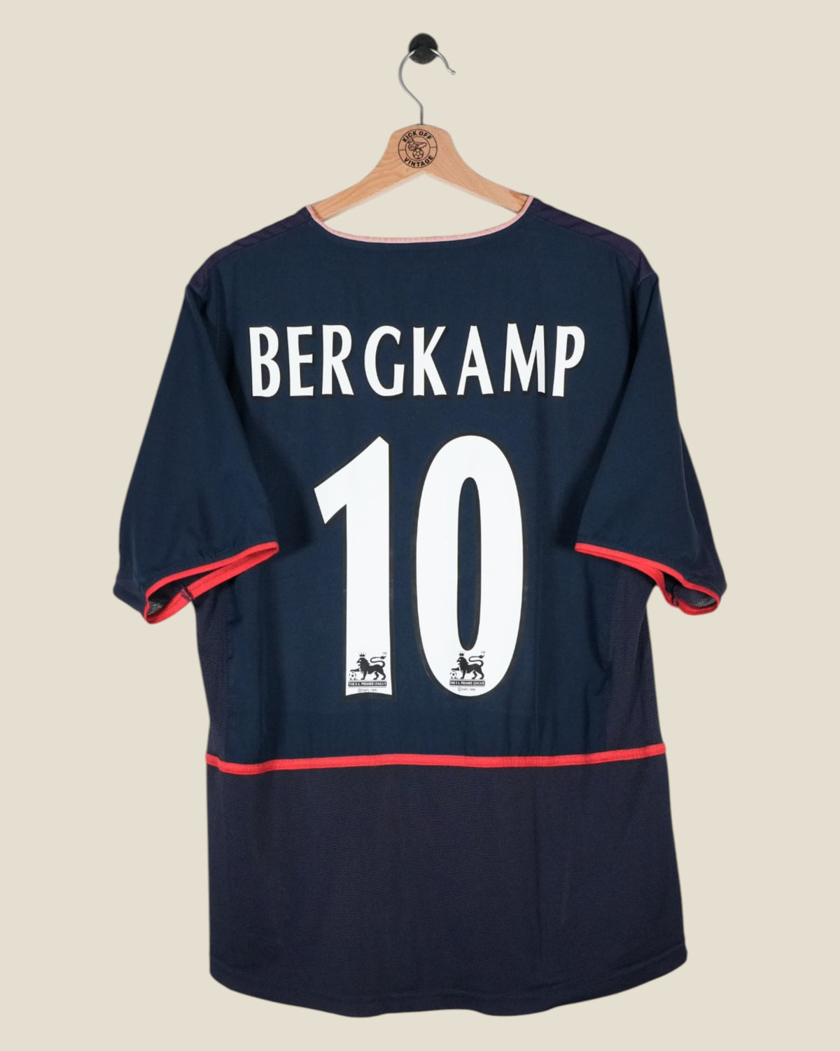 ARSENAL 2002/03 BERGKAMP AWAY SHIRT (L) NIKE