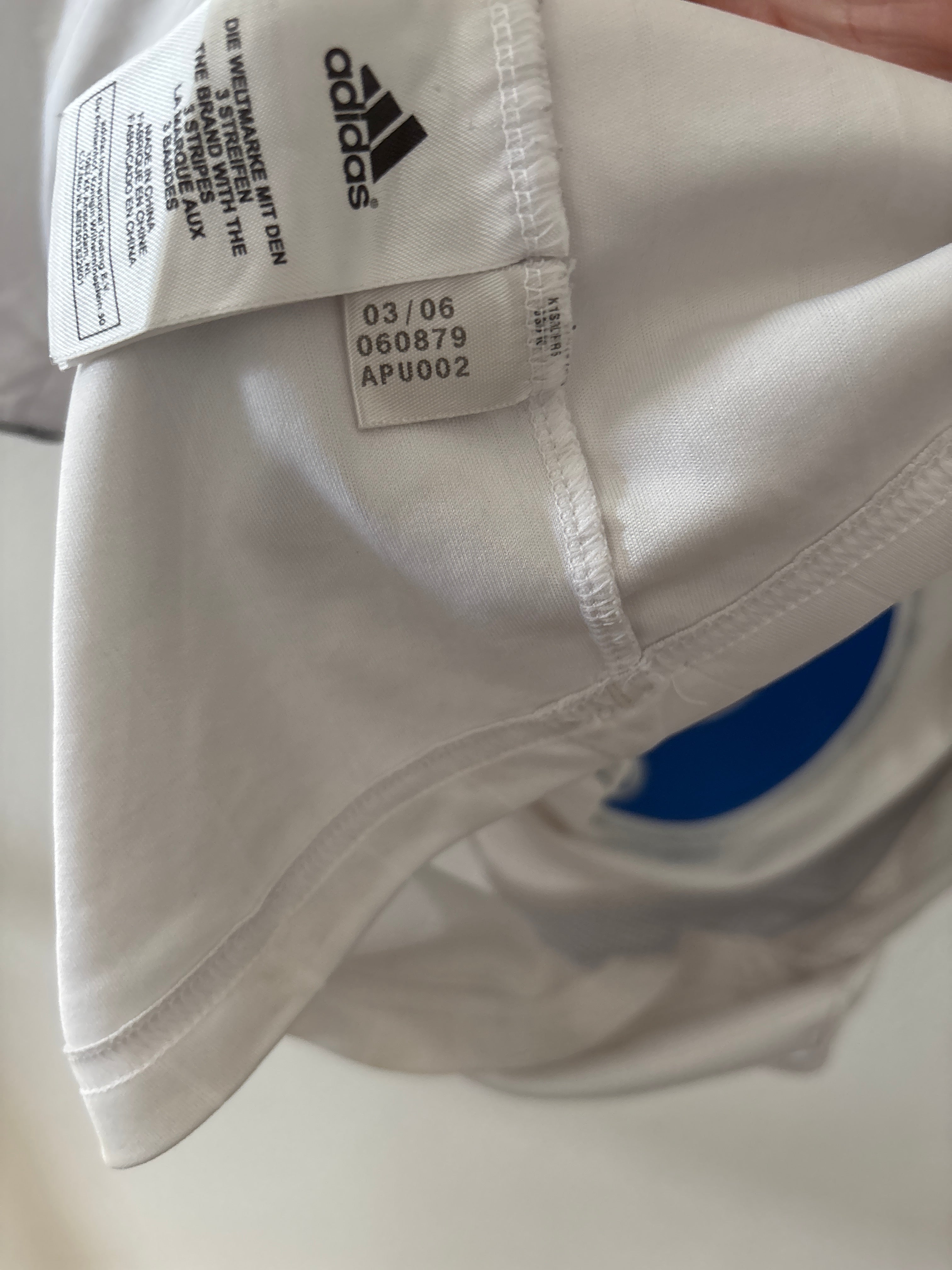 REAL MADRID 2006/07 BECKHAM #23 HOME SHIRT (M) ADIDAS